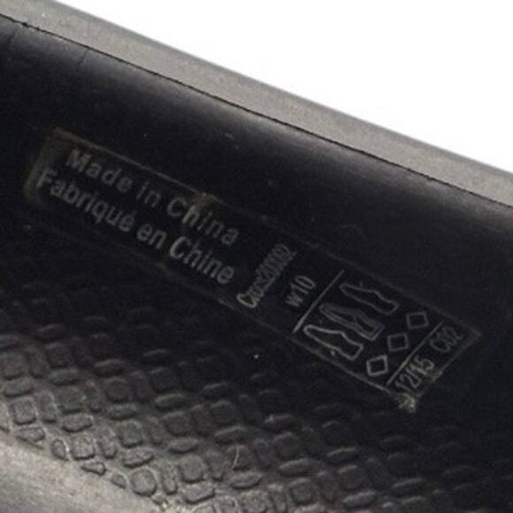 Crocs Kadee Slingback Flats Women Size 10 Black Comfort Lightweight Casual Shoes - Picture 8 of 8